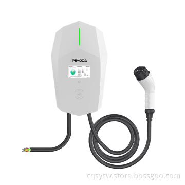 OCPP Charger 22KW 3PHASE AC Зарядное устройство для зарядки куча кабели IEC 62196-2 EV Штек